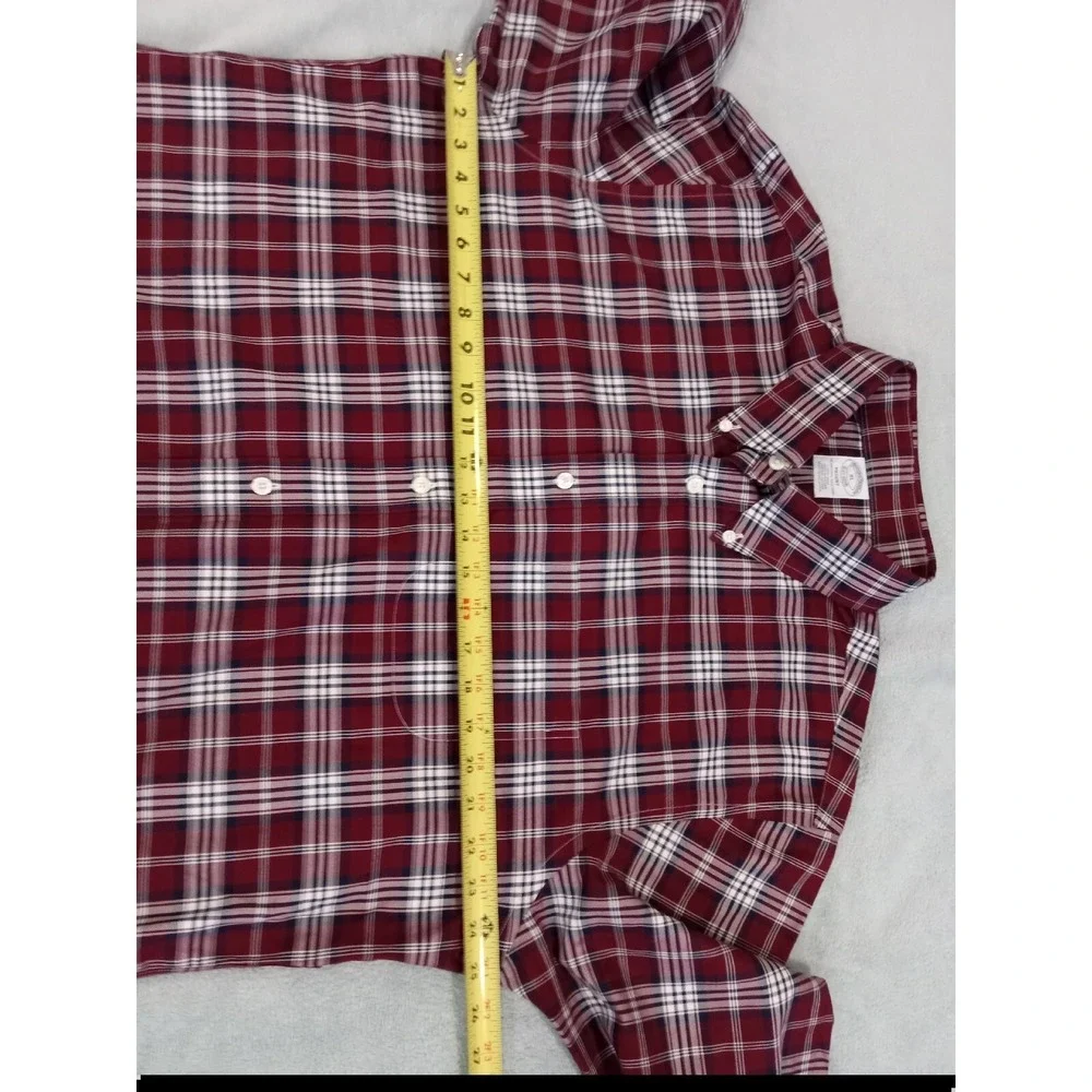 Brooks Brothers Shirt Mens XL Red Long Sleeve Button Down Regent Original Polo - Picture 6 of 7